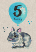 5 Today - Childrens Birthday Card - Sarah Kelleher