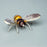 Silver Wing Bee - AluminArk Collection Small & Medium