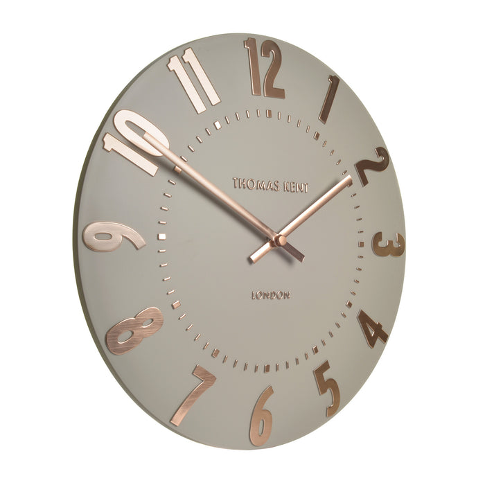 Thomas Kent 20inch Mulberry Rose Gold Wall Clock