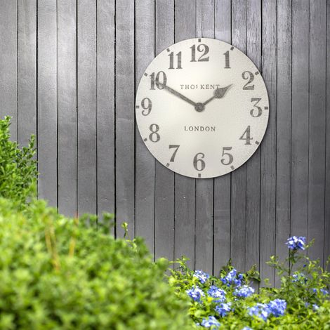 Indoor / Outdoor Arabic Wall Clock Crackle - 20inch Thomas Kent