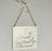 Eat Drink and Be Married - Hanging Plaque