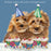 Cockapoo Card - Birthday Wishes with extra Cockapoo Kisses! - From The Little Dog Laughed