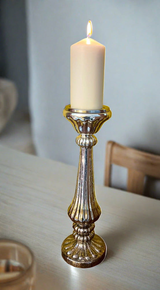 Burnished Ombre Large Candle Pillar