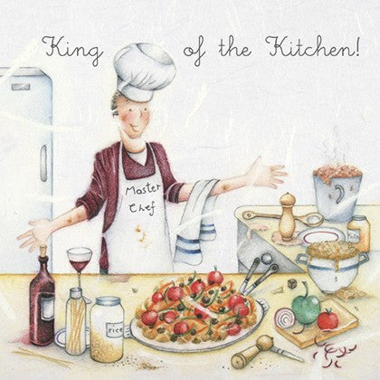 Greeting Card - King of the Kitchen!