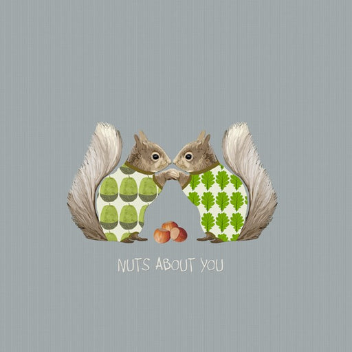 Love Card, Nuts About You. From Sally Scaffardi Design