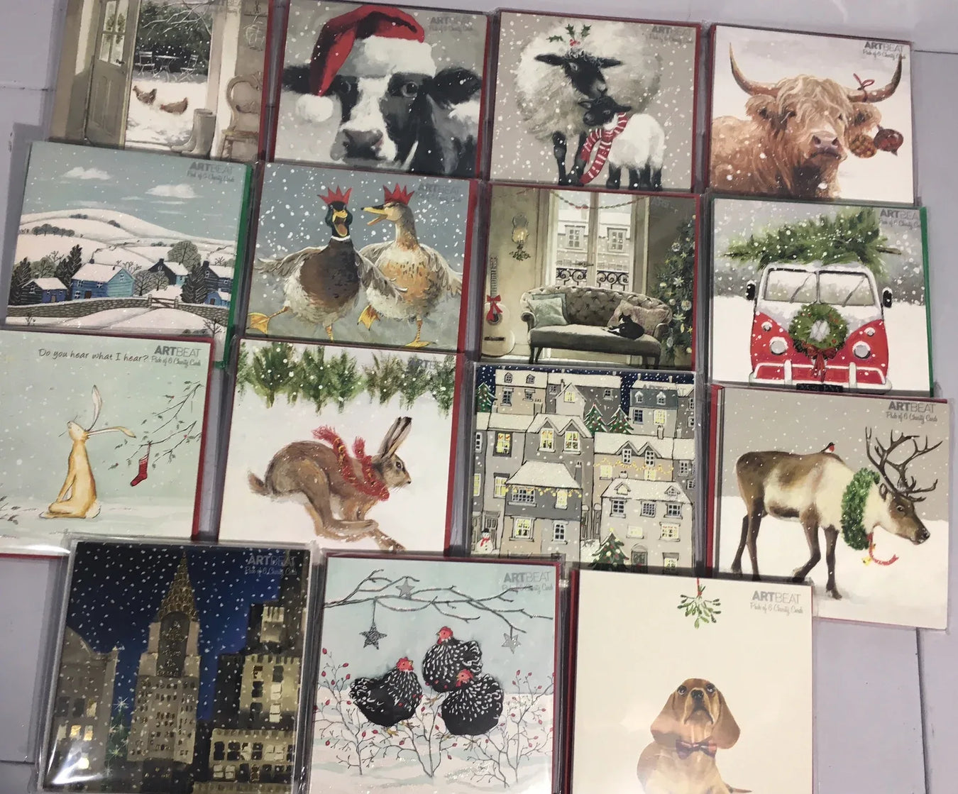 Christmas Card Pack of 6 - GingerInteriors.co.uk