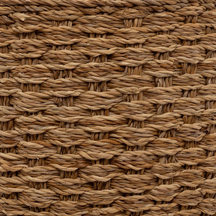 Banar Handwoven Seagrass Basket Set of 2 – Natural & Bleached Seagrass.
