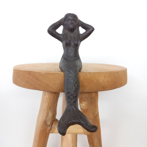 Mermaid Garden Ornament - Sitting