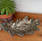 Hill 1975 Silver Leaf Bowl, Resin, Mixed,