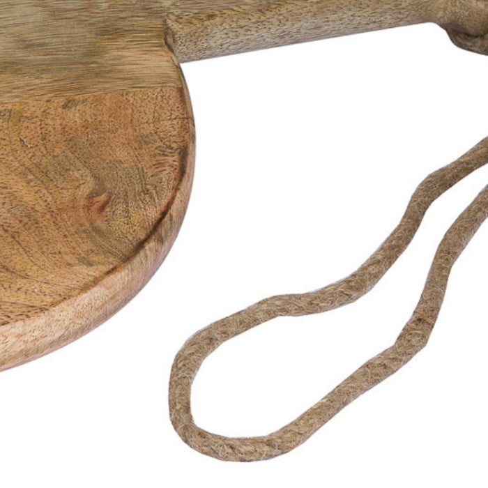 Round Hanging Hard Wood Chopping Board