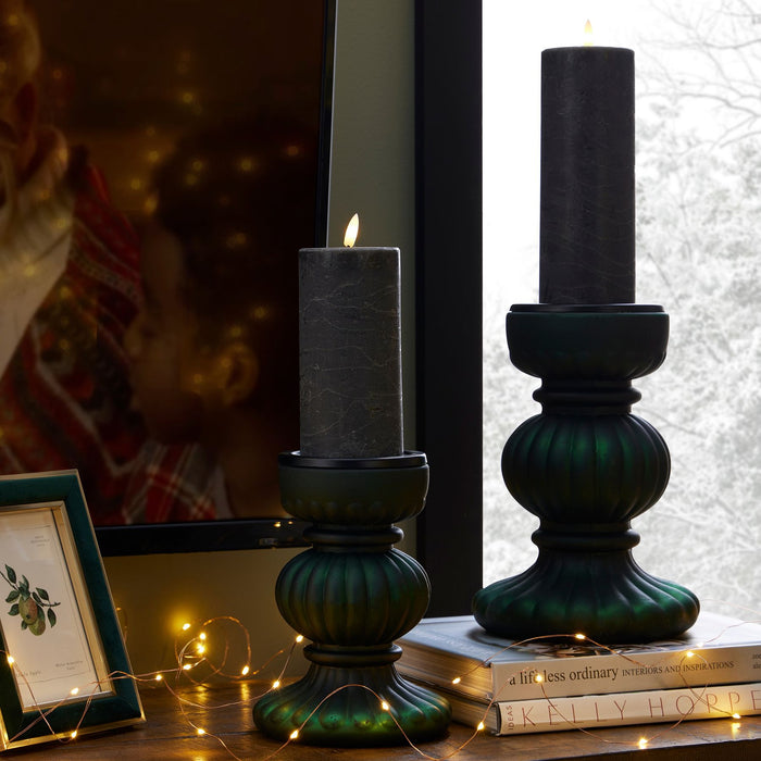 Forest Green Bonbon Candle Holder