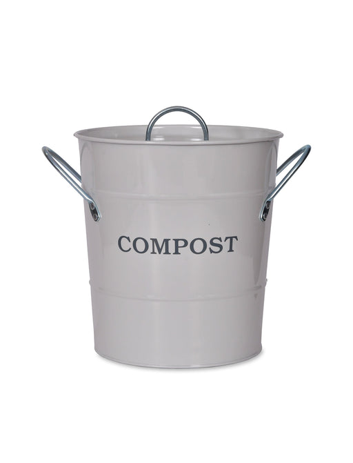 Garden Trading Compost Bucket in Chalk