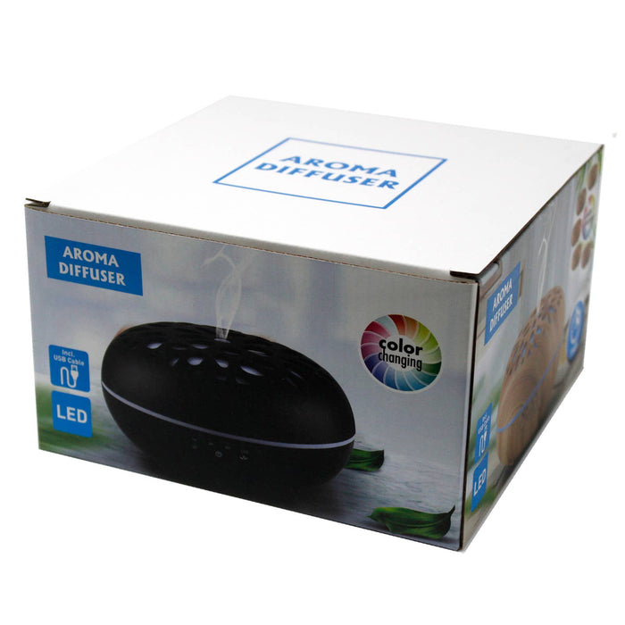 Oslo Atomiser Aroma Diffuser – Ultrasonic Essential Oil Diffuser - Colour Changing - Timer