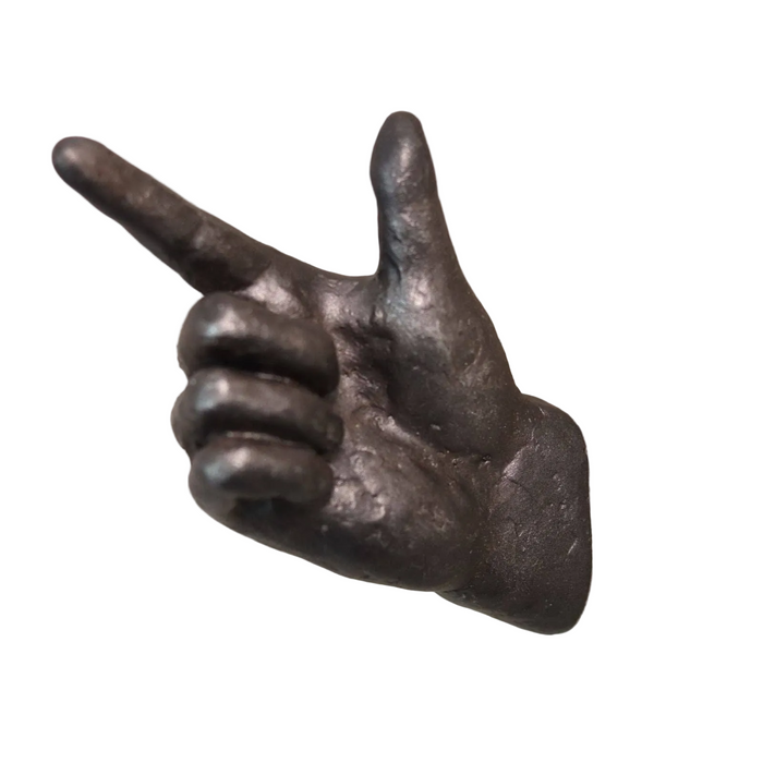 Pointed Finger Coat Hook - Quirky Decorative Hand Wall Hook