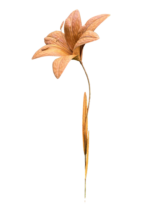 Lily metal garden flower 125cm