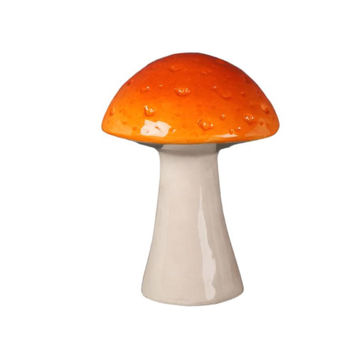 Ceramic Orange Toadstool - Two Sizes