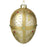 Gold Decorated Glass Hanging Egg