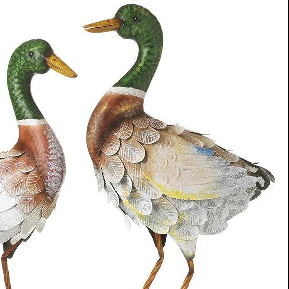 Standing Metal Duck - GingerInteriors.co.uk