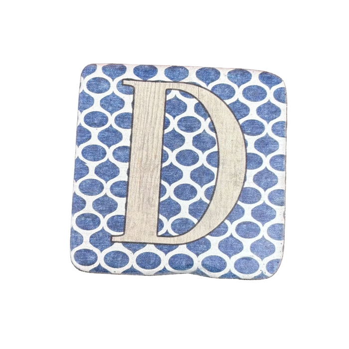 Alphabet Coasters - Vintage Tile