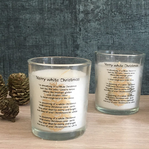 Mini Christmas Candle Set