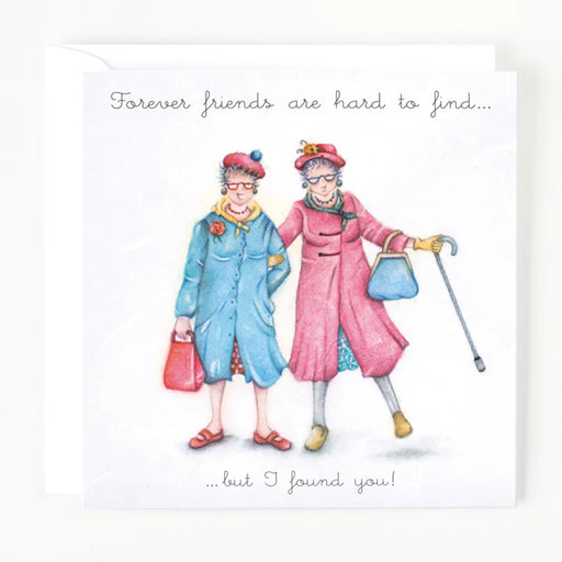 Forever Friends Are Hard To Find... Card - Berni Parker