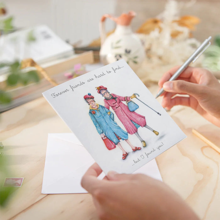 Forever Friends Are Hard To Find... Card - Berni Parker