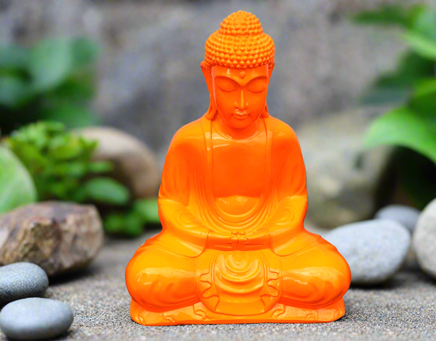 Orange Buddha 30cm