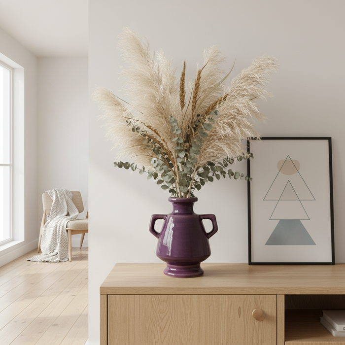 Rosia Decorative Urn Vase Grape