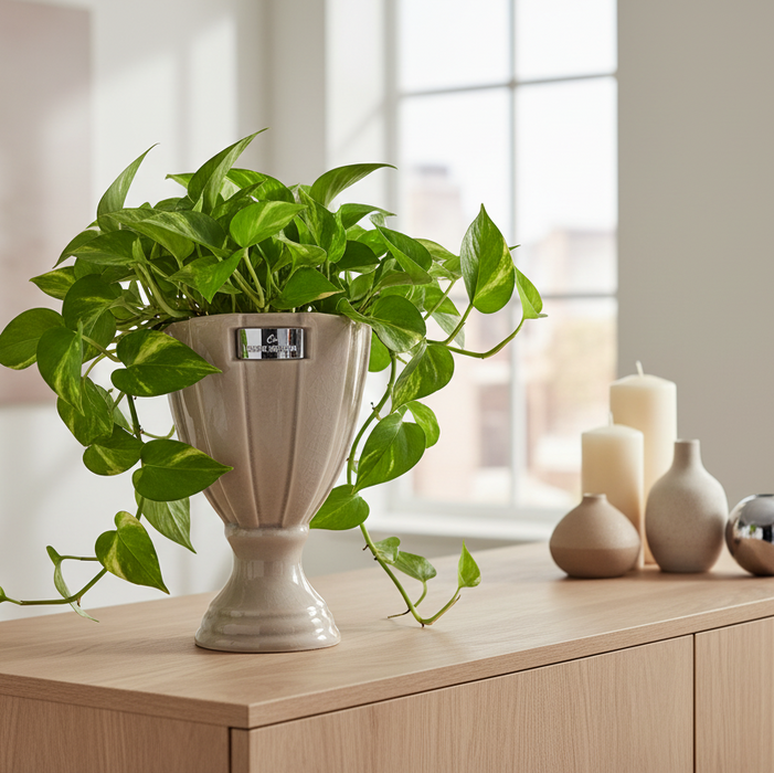 Rosalin Chateau Pedestal Vase