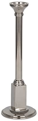 Tutti Decor Classically Designed Polished Nickel Candlestick 41cm