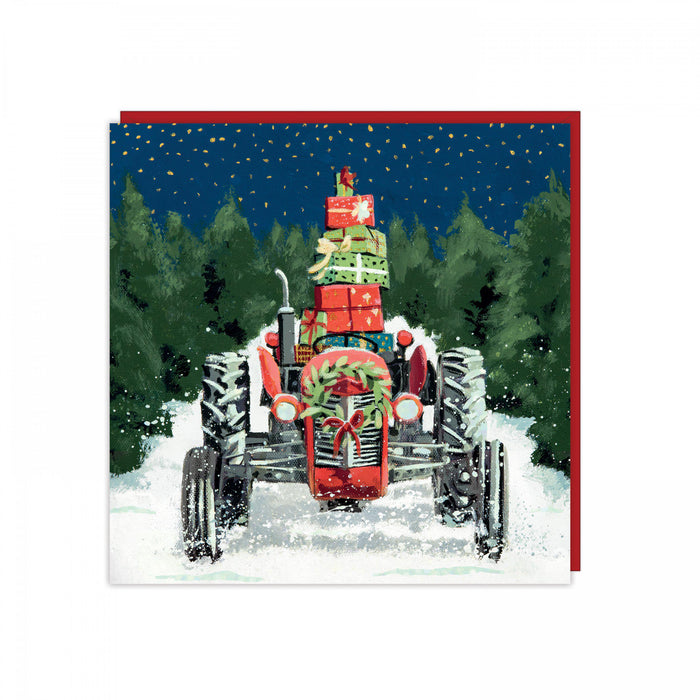 Tractor Christmas Cards - Choosing The One- Pack of 6