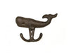 Sperm Whale Coat Hook - Cast Iron - GingerInteriors.co.uk