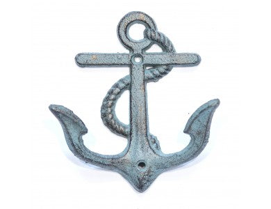 Short Anchor Double Hook  - Cast Iron