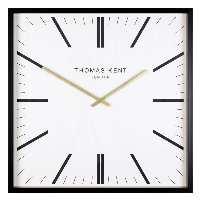 Garrick Wall Clock White - 24" Thomas Kent DS