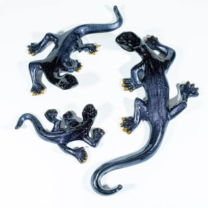 Brushed Black Gecko - AluminArk Collection - 3 Sizes