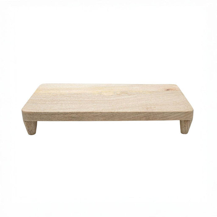 Beynac Wooden Table Riser – Mango Wood Serving & Display Stand