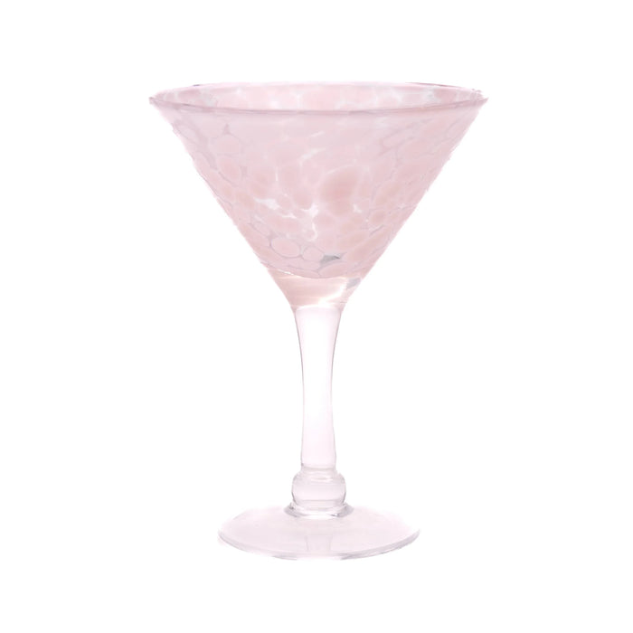 Large Martini Glass: Blush Pink - GingerInteriors.co.uk