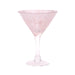 Large Martini Glass: Blush Pink - GingerInteriors.co.uk