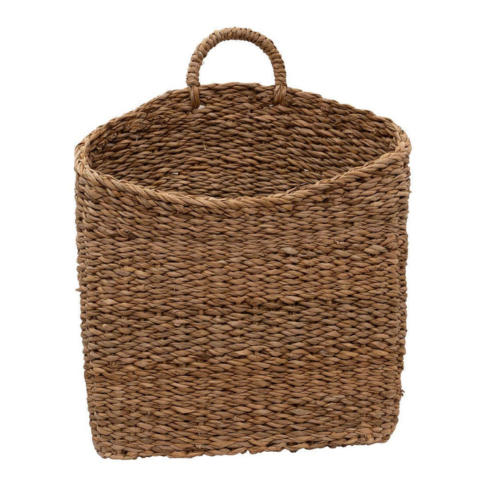 Tuarag Natural Seagrass Hanging Basket | Slim Storage