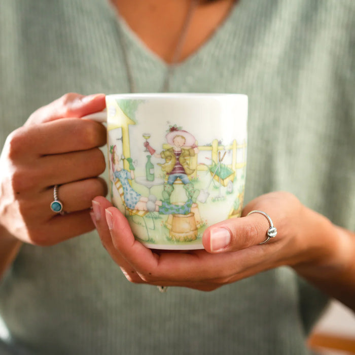 Gardener Mug - the good life! - Berni Parker Bone China Mug, Designed and Made in the UK