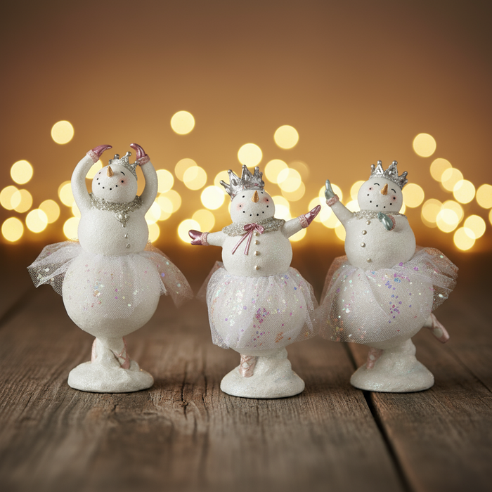 Ballet Snow Girls Standing - Choose from 3 Styles