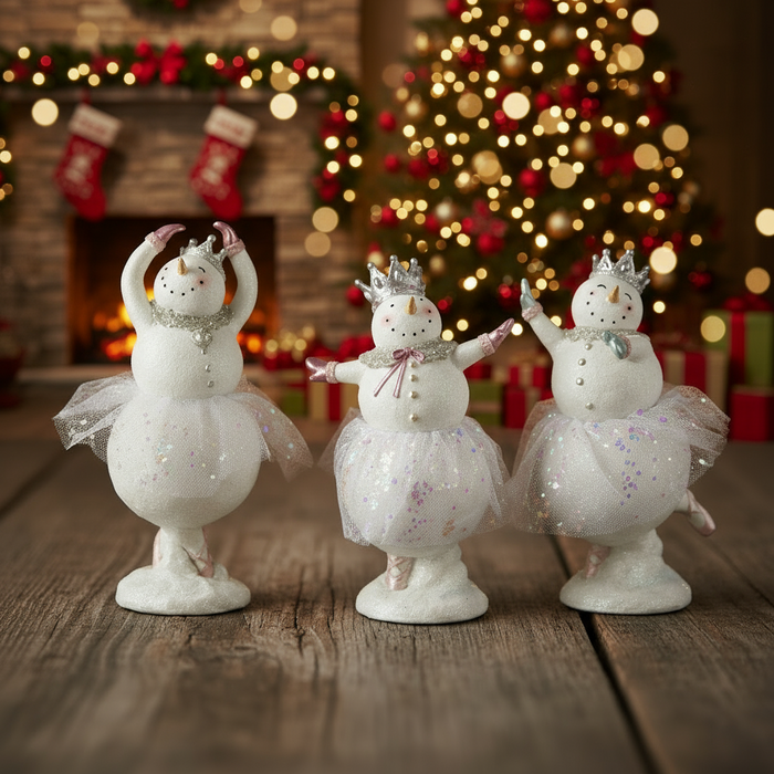 Ballet Snow Girls Standing - Choose from 3 Styles