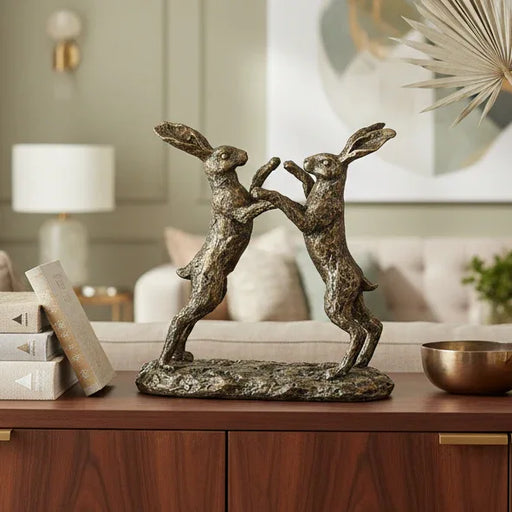 Boxing Hares - GingerInteriors.co.uk