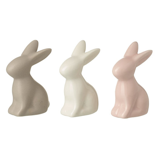 Porcelain Rabbit Set Of Three