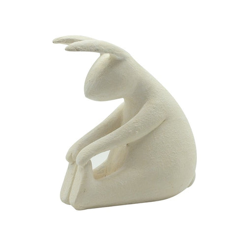 Yoga Bunny Rabbit Touch Your Toes - White or Terracotta