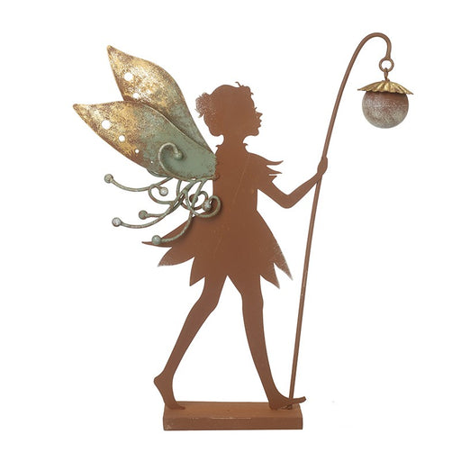 STANDING FAIRY WITH LAMP