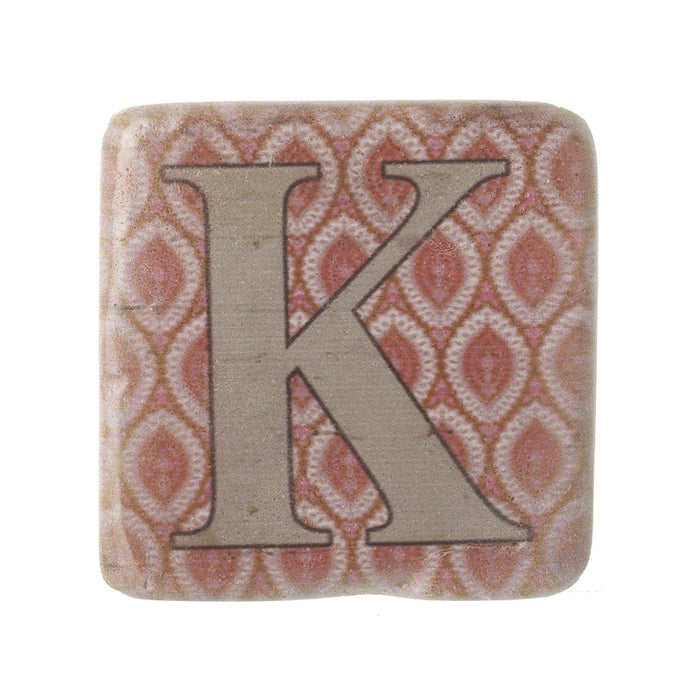 Alphabet Coasters - Vintage Tile