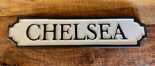 Chelsea - Football Metal Road Sign