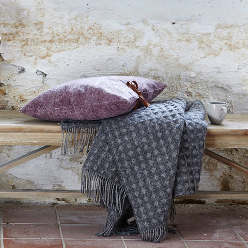 Lene Bjerre Darline Charcoal Wool Throw