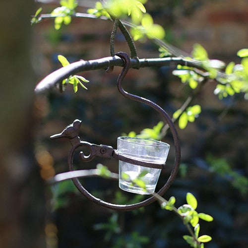 Lingfield Bird Hanging Tealight Holder